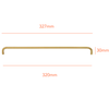 SG861 Matte Gold Handle (PREORDER)