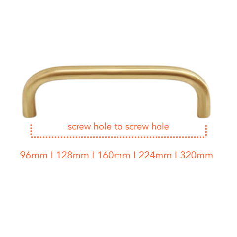 SG861 Matte Gold Handle (PREORDER)