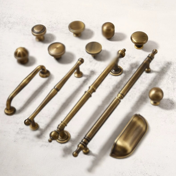 AB770 Antique Solid Brass Handle (PREORDER)