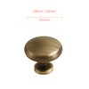AB770 Antique Solid Brass Handle (PREORDER)