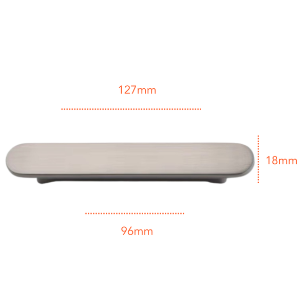 SN108 Satin Nickel Handle (PREORDER)