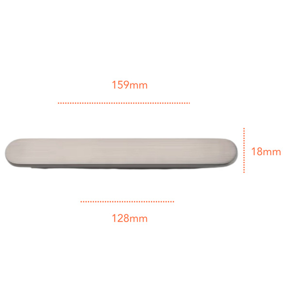 SN108 Satin Nickel Handle (PREORDER)