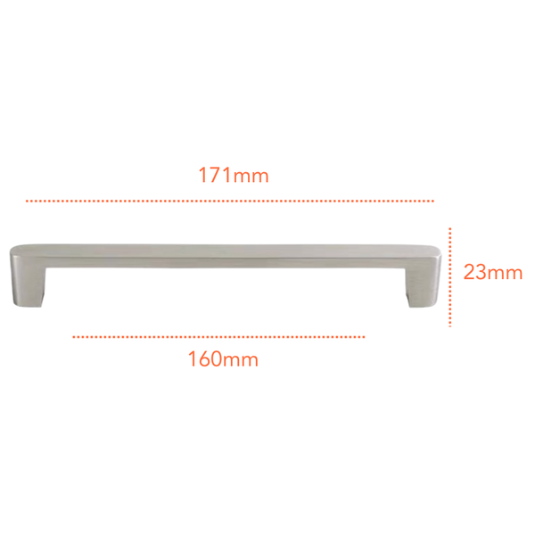 SN251 Satin Nickel Handle (PREORDER)