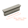 SN608 Satin Nickel Handle (PREORDER)