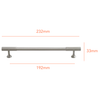 SN661 Solid Brass Handle (PREORDER)