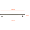 SN661 Solid Brass Handle (PREORDER)