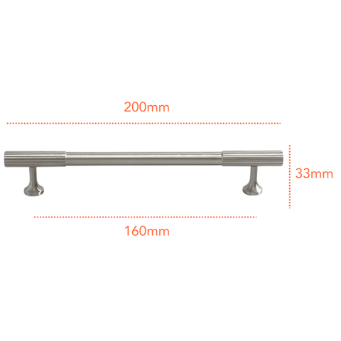 SN661 Solid Brass Handle (PREORDER)