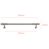 SN661 Solid Brass Handle (PREORDER)