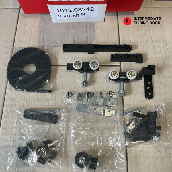 TERNO T-Belt Classic Telescopic Synchronous Sliding Door Kit