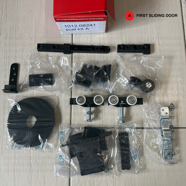 TERNO T-Belt Classic Telescopic Synchronous Sliding Door Kit