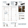 Toilet Partition Indicator Lock