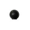 3129 Helmet Black Plastic Knob