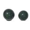 3129 Rounded Forest Marble Marble Plastic Knob