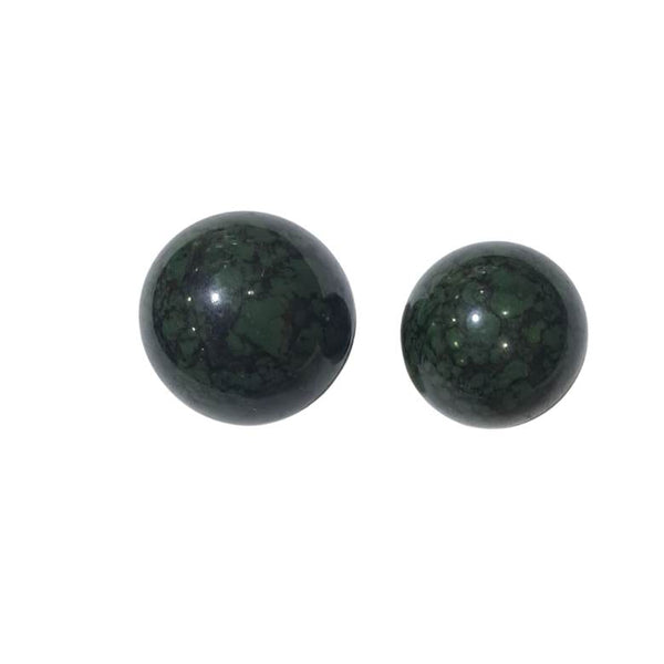 3129 Rounded Forest Marble Marble Plastic Knob