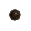 3129 Walnut Plastic Knob