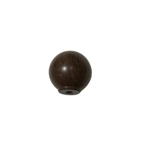 3129 Walnut Plastic Knob