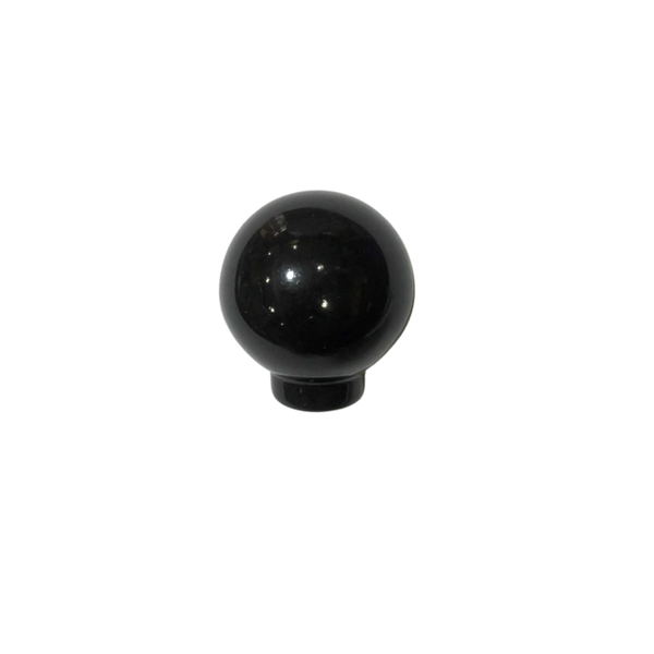 3129 Black Plastic Knob