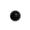3129 Black Plastic Knob