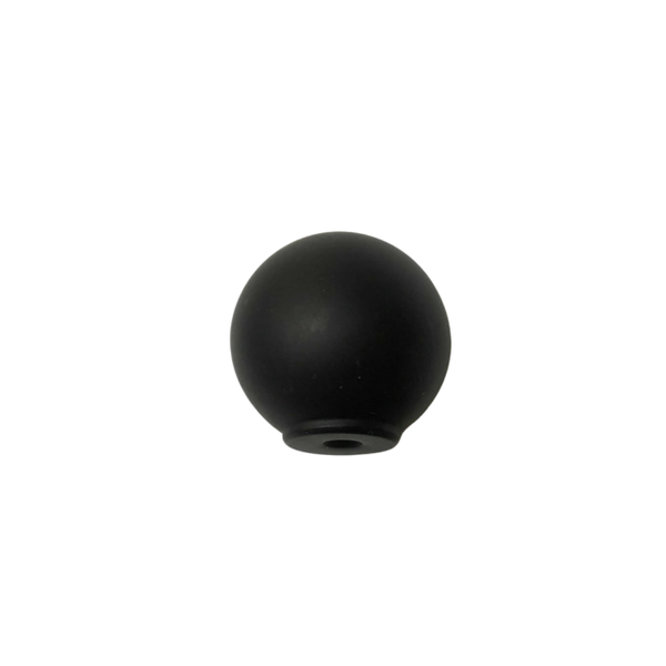 3129 Matte Black Plastic Knob