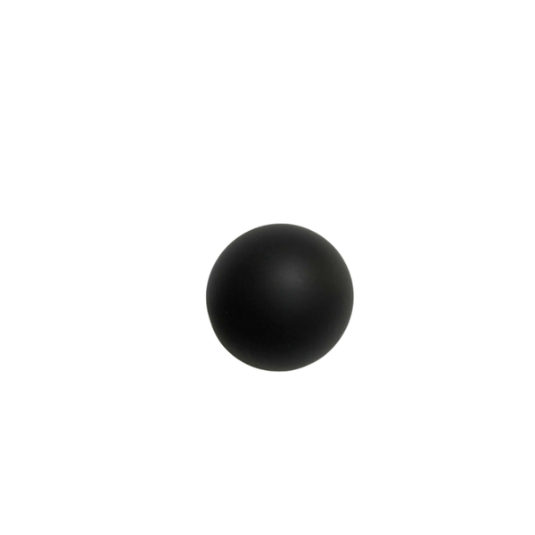 3129 Matte Black Plastic Knob