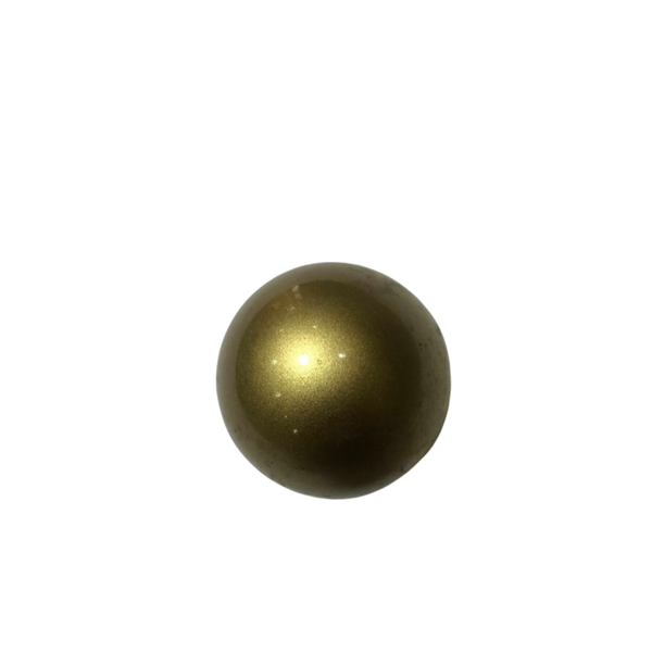3129 Helmet Gold Plastic Knob