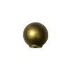 3129 Helmet Gold Plastic Knob