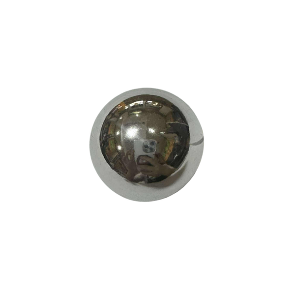 3128 Chrome Plated Plastic Knob