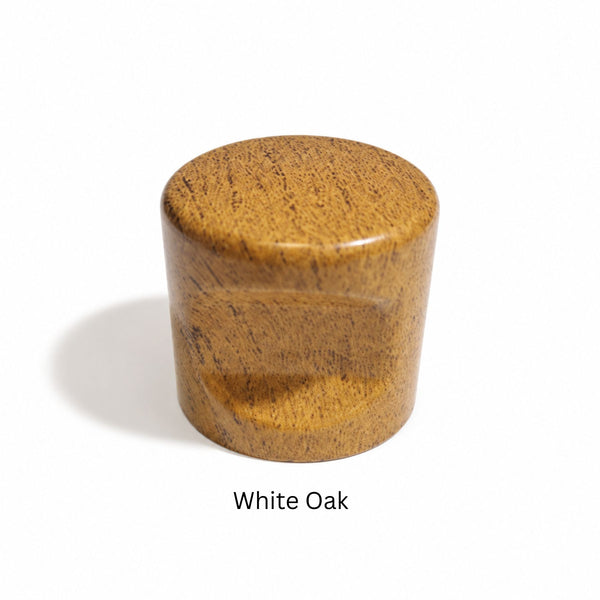3055 White Oak Plastic Knob