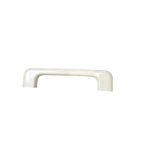 164 White with Black Stripes Plastic Pull