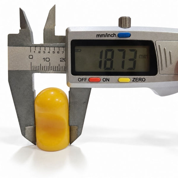 3006 Yellow Plastic Knob