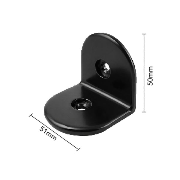 Nylon Black Toilet Partition Set