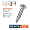 WHOLESALE Self Drilling Hardiflex Screw (1 carton)