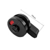 Nylon Black Toilet Partition Set
