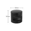 Nylon Black Toilet Partition Set