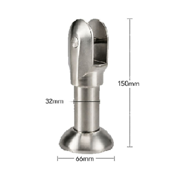 Stainless Steel Toilet Partition Set