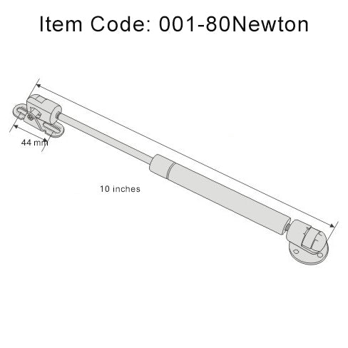 Pneumatic Lid Stay Support for 8kg