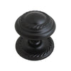 1048 Zinc Alloy Black Powdered Knob