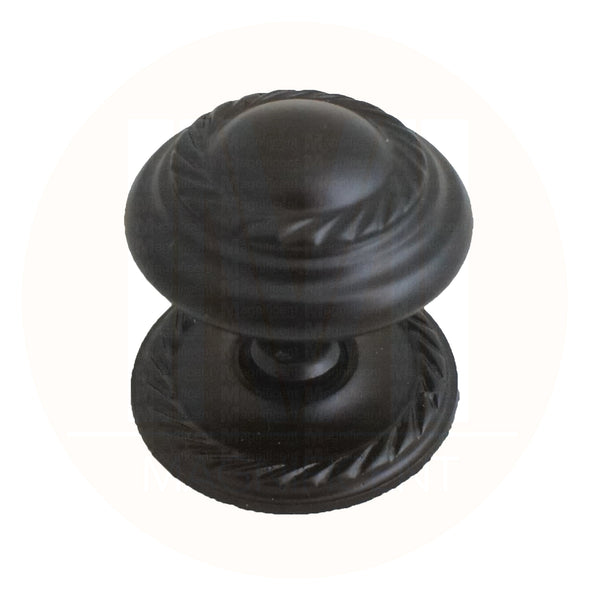 1048 Zinc Alloy Black Powdered Knob