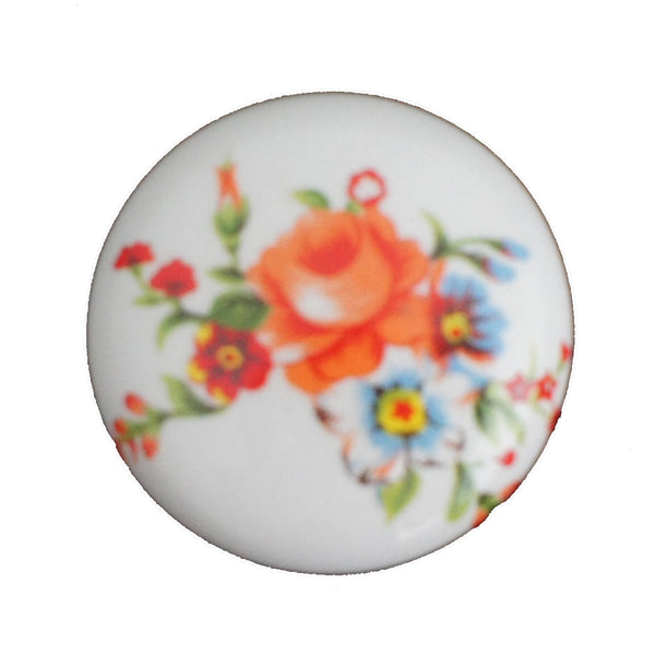 105.45 Ceramic Flower Knob