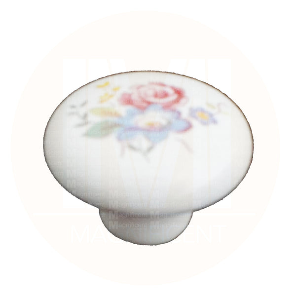 105.58 Ceramic Flower Knob