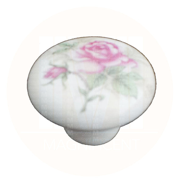 105.38 Ceramic Flower Knob