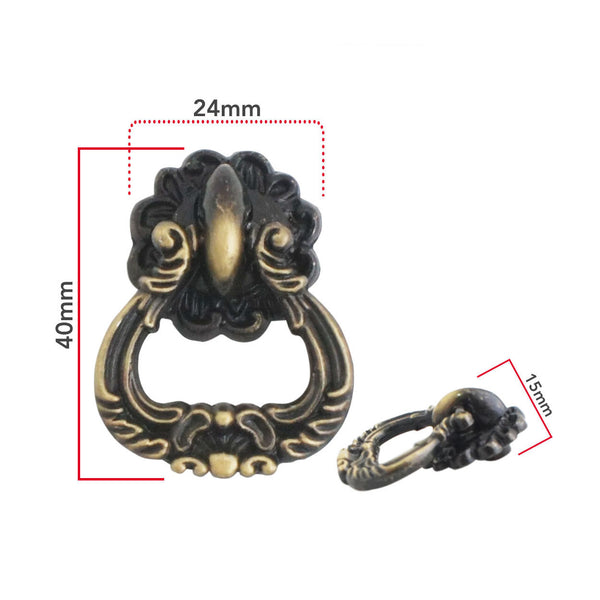 1214 Classic Antique Brass Pull