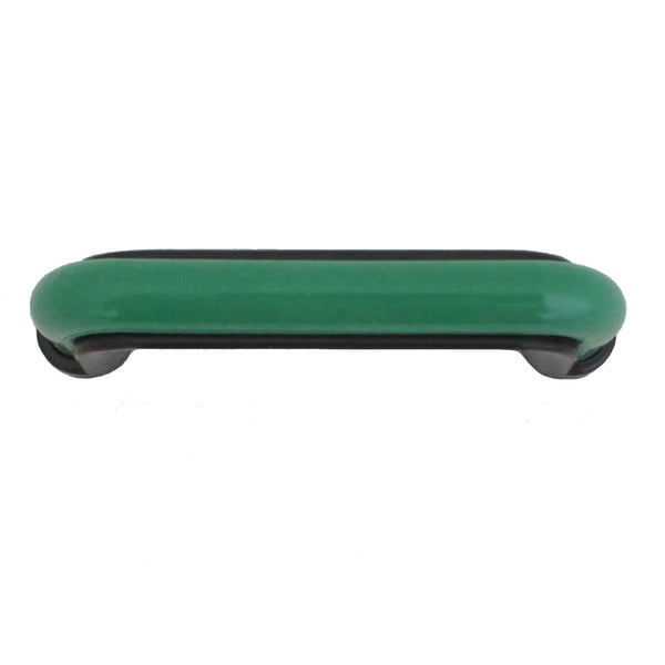 1228 Green Black Plastic Pull Handle - Magnificent Marketing (DIY Builders Hardware)