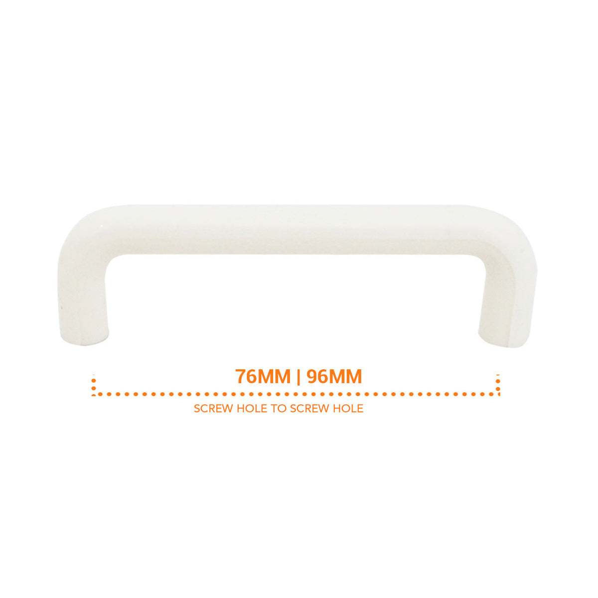 1229 Plain White Plastic Pull Handle for Sale Philippines
