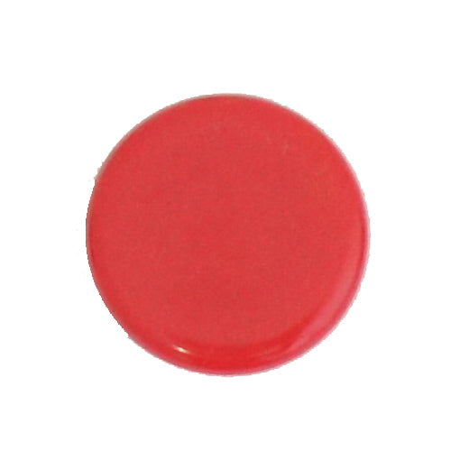 1230 Plain Red Plastic Knob - Magnificent Marketing (DIY Builders Hardware)