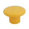 1230 Plain Yellow Plastic Knob - Magnificent Marketing (DIY Builders Hardware)