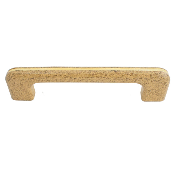164 Oak with Gold Stripes Plastic Pull - Magnificent Marketing (DIY Builders Hardware)