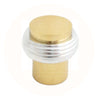 2042 Chrome Plated Solid Brass Knob