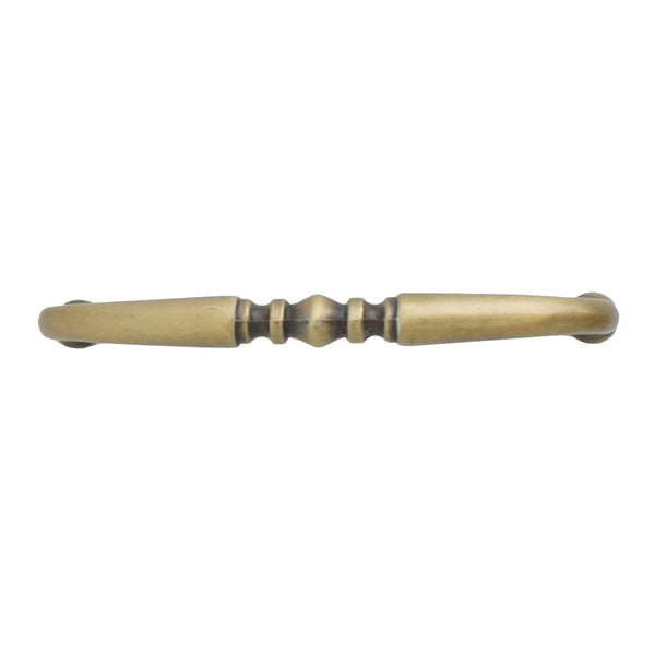 2119 Plain Antique Brass Pull - Magnificent Marketing (DIY Builders Hardware)