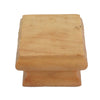 2289 Square Light Oak Wooden Knob - Magnificent Marketing (DIY Builders Hardware)